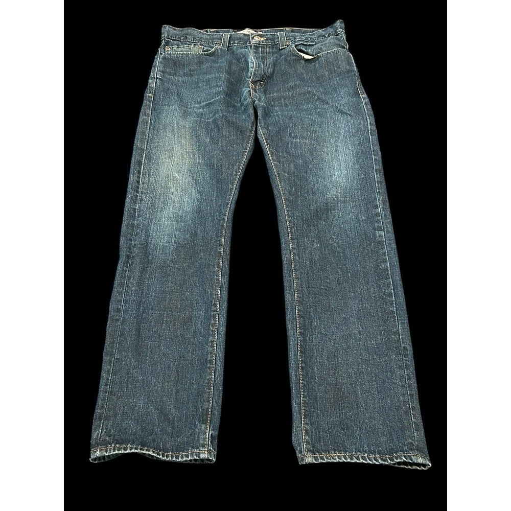 Levi's Vintage 511 Slim Fit Medium Wash Blue Denim Jean, 38x30 (35x30) 100% Cot